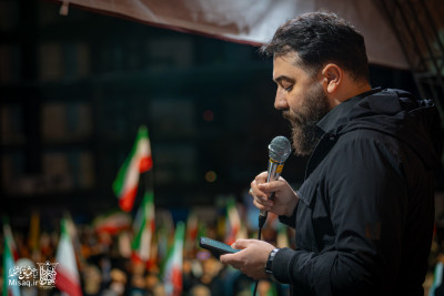 تجمع خون‌خواهان شهید آیت‌الله‌العظمی خامنه‌ای | شب چهل و ششم | هیأت میثاق با شهدا