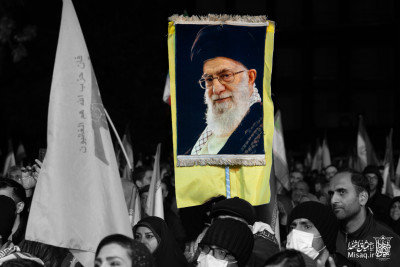 تجمع خون‌خواهان شهید آیت‌الله‌العظمی خامنه‌ای | شب چهل و ششم | هیأت میثاق با شهدا