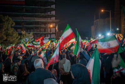تجمع خون‌خواهان شهید آیت‌الله‌العظمی خامنه‌ای | شب چهل و هفتم | هیأت میثاق با شهدا