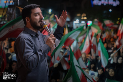 تجمع خون‌خواهان شهید آیت‌الله‌العظمی خامنه‌ای | شب چهل و هفتم | هیأت میثاق با شهدا