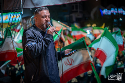تجمع خون‌خواهان شهید آیت‌الله‌العظمی خامنه‌ای | شب چهل و هشتم | هیأت میثاق با شهدا