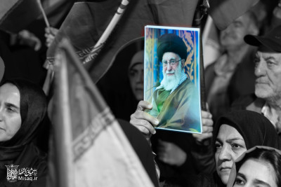 تجمع خون‌خواهان شهید آیت‌الله‌العظمی خامنه‌ای | شب چهل و هشتم | هیأت میثاق با شهدا