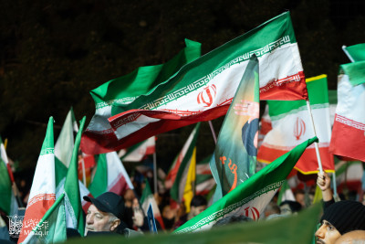 تجمع خون‌خواهان شهید آیت‌الله‌العظمی خامنه‌ای  | شب چهل و هشتم 