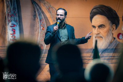 تجمع خون‌خواهان شهید آیت‌الله‌العظمی خامنه‌ای | شب چهل و نهم | هیأت میثاق با شهدا