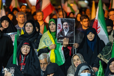 تجمع خون‌خواهان شهید آیت‌الله‌العظمی خامنه‌ای | شب پنجاهم | هیأت میثاق با شهدا