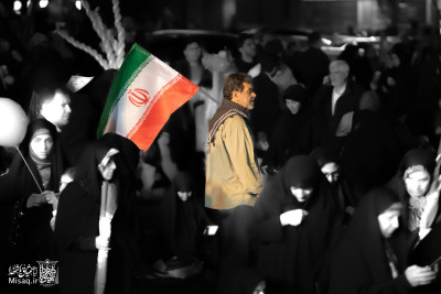 تجمع خون‌خواهان شهید آیت‌الله‌العظمی خامنه‌ای  | شب پنجاهم 