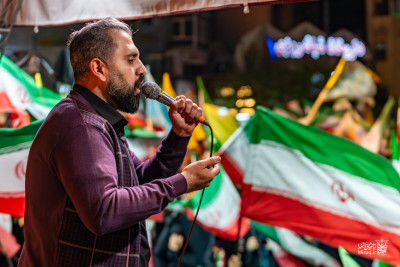 تجمع خون‌خواهان شهید آیت‌الله‌العظمی خامنه‌ای | شب پنجاه و یکم | هیأت میثاق با شهدا