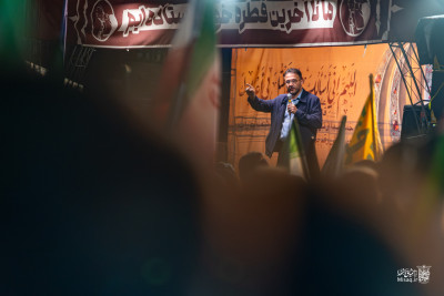 تجمع خون‌خواهان شهید آیت‌الله‌العظمی خامنه‌ای | شب پنجاه و یکم | هیأت میثاق با شهدا
