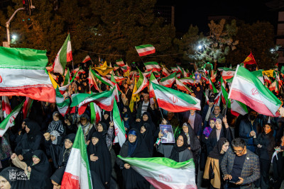 تجمع خون‌خواهان شهید آیت‌الله‌العظمی خامنه‌ای | شب پنجاه و یکم | هیأت میثاق با شهدا