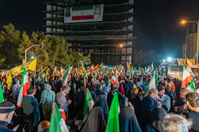 تجمع خون‌خواهان شهید آیت‌الله‌العظمی خامنه‌ای | شب پنجاه و دوم | هیأت میثاق با شهدا