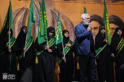 تجمع خون‌خواهان شهید آیت‌الله‌العظمی خامنه‌ای | شب پنجاه و سوم | هیأت میثاق با شهدا