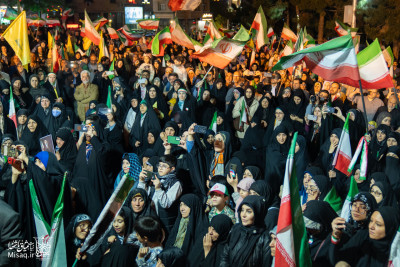 تجمع خون‌خواهان شهید آیت‌الله‌العظمی خامنه‌ای  | شب چهل و هشتم 