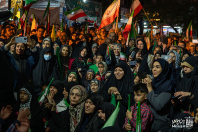 تجمع خون‌خواهان شهید آیت‌الله‌العظمی خامنه‌ای  | شب پنجاه و هشتم 