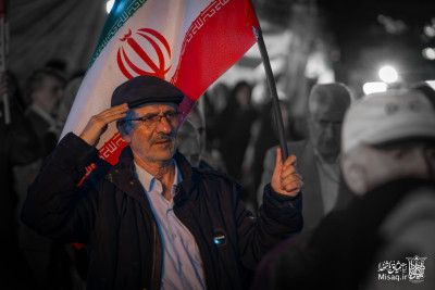 تجمع خون‌خواهان شهید آیت‌الله‌العظمی خامنه‌ای  | شب پنجاه و نهم 