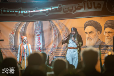 تجمع خون‌خواهان شهید آیت‌الله‌العظمی خامنه‌ای | شب شصت و دوم | هیأت میثاق با شهدا
