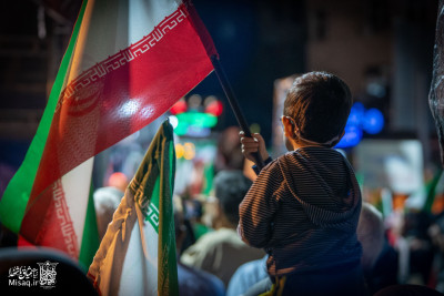 تجمع خون‌خواهان شهید آیت‌الله‌العظمی خامنه‌ای | شب شصت و چهارم | هیأت میثاق با شهدا