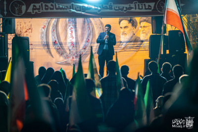 تجمع خون‌خواهان شهید آیت‌الله‌العظمی خامنه‌ای | شب شصت و نهم | هیأت میثاق با شهدا
