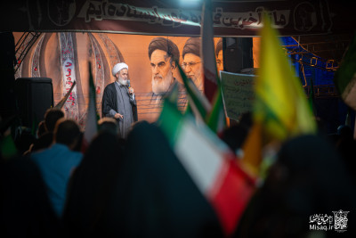 تجمع خون‌خواهان شهید آیت‌الله‌العظمی خامنه‌ای | شب هفتادم | هیأت میثاق با شهدا