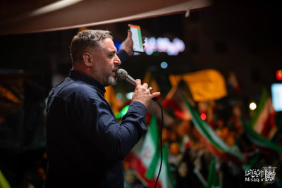 تجمع خون‌خواهان شهید آیت‌الله‌العظمی خامنه‌ای | شب هفتادم | هیأت میثاق با شهدا