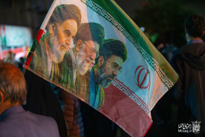 تجمع خون‌خواهان شهید آیت‌الله‌العظمی خامنه‌ای | شب هفتاد و پنجم | هیأت میثاق با شهدا
