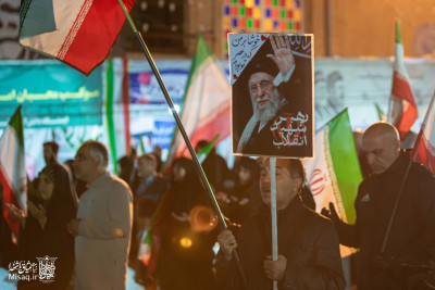 تجمع خون‌خواهان شهید آیت‌الله‌العظمی خامنه‌ای | شب هفتاد و پنجم | هیأت میثاق با شهدا