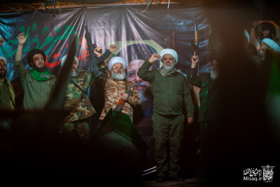 تجمع خون‌خواهان شهید آیت‌الله‌العظمی خامنه‌ای | شب هفتاد و ششم | هیأت میثاق با شهدا