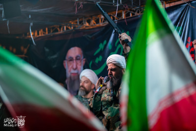 تجمع خون‌خواهان شهید آیت‌الله‌العظمی خامنه‌ای | شب هفتاد و ششم | هیأت میثاق با شهدا