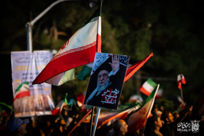 تجمع خون‌خواهان شهید آیت‌الله‌العظمی خامنه‌ای | شب هفتاد و هفتم | هیأت میثاق با شهدا