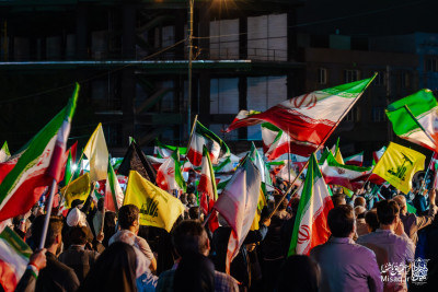 تجمع خون‌خواهان شهید آیت‌الله‌العظمی خامنه‌ای | شب هفتاد و هفتم | هیأت میثاق با شهدا
