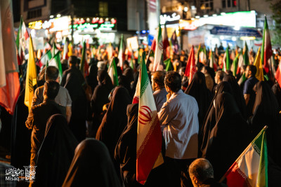 تجمع خون‌خواهان شهید آیت‌الله‌العظمی خامنه‌ای | شب هشتادم | هیأت میثاق با شهدا