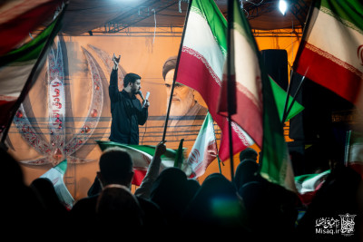 تجمع خون‌خواهان شهید آیت‌الله‌العظمی خامنه‌ای | شب هشتاد و سوم | هیأت میثاق با شهدا