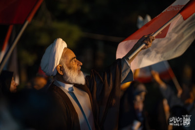 تجمع خون‌خواهان شهید آیت‌الله‌العظمی خامنه‌ای | شب هشتاد و سوم | هیأت میثاق با شهدا