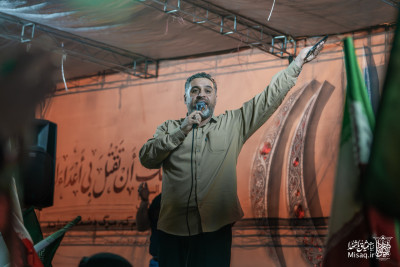 تجمع خون‌خواهان شهید آیت‌الله‌العظمی خامنه‌ای | شب هشتاد و پنجم | هیأت میثاق با شهدا