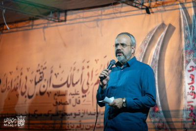 تجمع خون‌خواهان شهید آیت‌الله‌العظمی خامنه‌ای | شب هشتاد و پنجم | هیأت میثاق با شهدا