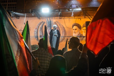 تجمع خون‌خواهان شهید آیت‌الله‌العظمی خامنه‌ای | شب هشتاد و ششم | هیأت میثاق با شهدا